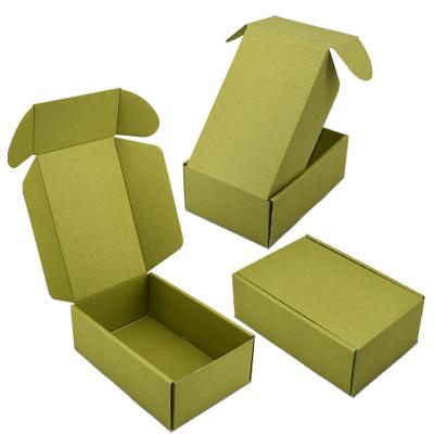 China Eco Wholesale Recyclable Kraft Skin Care Beauty Tissue Shipping Corrugated Paper Packaging Box for sale