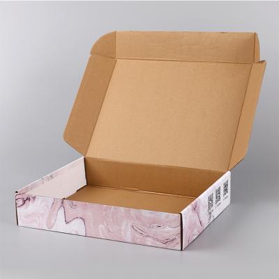 China Recyclable Custom Logo Packaging Paperboard Garment Clothing Apparel Gift Packaging White Box for sale