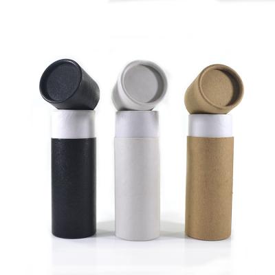 China Handmade Customized Round Printing Cardboard 30ml, 50ml Cardboard Packaging Tube Perfume Bottle Cylinder Paper Tube Paper Box for sale