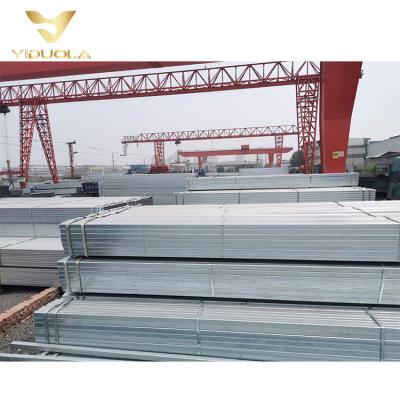 China Structure Pipe Pre Galvanized Steel Pipe And Zinc Plating Square Tube for sale