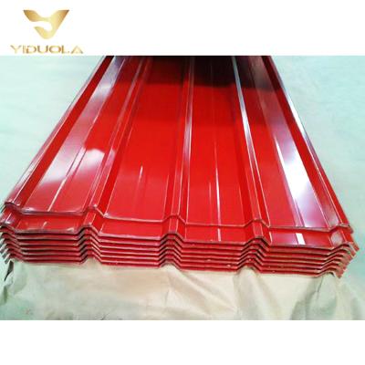 China Flange Plate Prepainted GI Steel Coil / PPGI / PPGL Color Coated Galvanized Corrugated Metal Roofing Sheet In Coil for sale