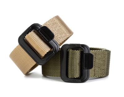 China Thicken Men's Casual Outdoor Cloth Webbing Military Army TDU Combat Adjuster Plastic Buckle Thicken Nylon Belt for sale