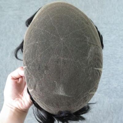 China Cheap Hair Piece Mens Hair Price Toupee For Black Men for sale