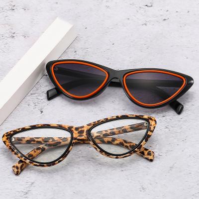 China LBASHADES Modern New Women's Eyewear PC Temple Other Small Cat Eye Glasses Frames Women Optical Designer Small Cat Eye Glasses Frames Women for sale