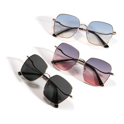 China Fashion LBA Sunglasses Shade Sun Glasses UV Protection Metal Frame Big Colorful Lens Big Sunglasses Fit for sale