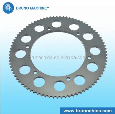 China 7075-T6 aluminum 62 teeth - 92 alloy rear sprocket for sale