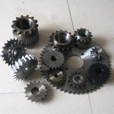 China High quality construction material stores alloy slot steel sprocket the front wheel transmission for sale