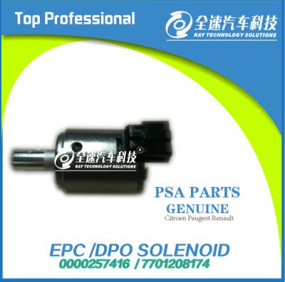 China Solenoide a estrenar 0000257416/7701208174 del EPC de la caja de cambios de AL4/DP0 DPO en venta