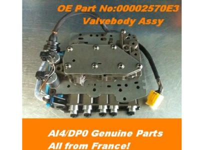 Cina Assy 00002570E3 di AL4/DPO Valvebody genuino dalla Francia per Citroen/Peugeot/Renault in vendita