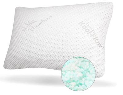 China Good Quality Antistatic Logo Luxury Memory Foam Pillow Custom Made for sale