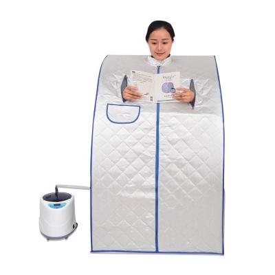 China Factory Directly Sale MIni Portable Wet Steam Sauna Tent Sauna Room Removal Blood Vessels for sale