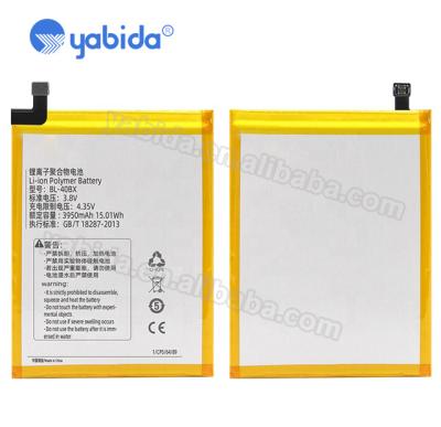 China Wholesale Li-ion Polymer Mobile Cell Phone 3.8V 4040mAh High Capacity Mobile Battery BL-40BX For Infinix x600 for sale