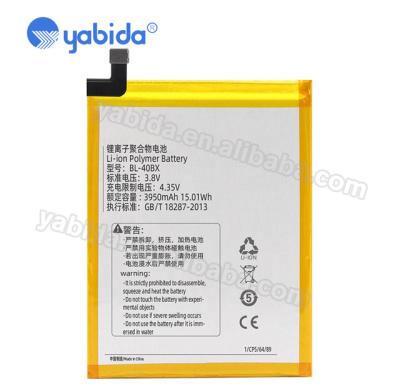 China Wholesale Polymer Cell Li-ion Mobile Cell Phone High Capacity 3.8V 4040mAh Mobile Battery BL-40BX For Infinix x600 for sale