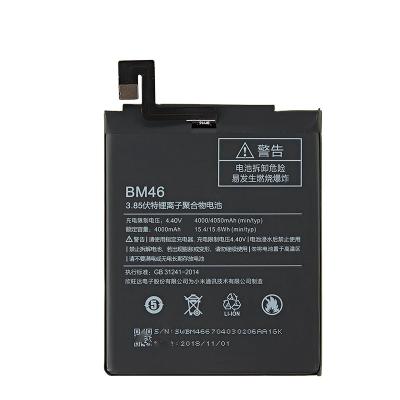 China Hot Selling High Quality Mobile Phone Battery BM46 Battery BM46 For Xiaomi Redmi Note 3 Hongmi Note3 pro for sale