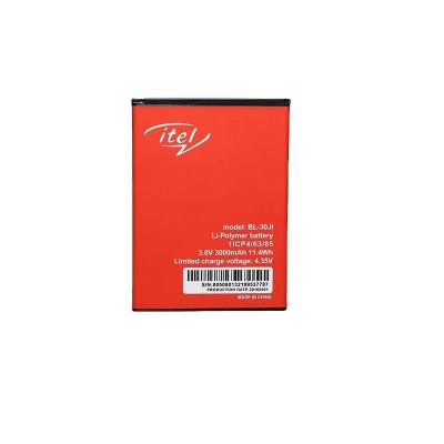 China Mobile phone good quality high capacity battery, itel BL-30JL 3000mAh for sale