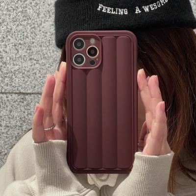 China 2023 New Rome Pillar Phone Pillar Wholesale Anti-drop Shockproof Cover Red Brown Tpu Phone Case For Iphone 13 12 pro 11 max for sale