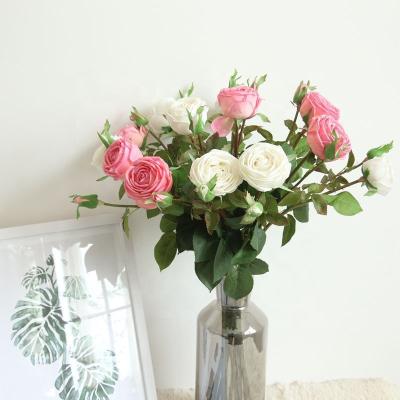 China Wedding Artificial Flowers Home Decoration Roses Event Real Touch Flower For Wedding Decoration for sale