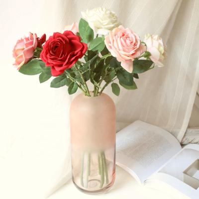 China Wedding Event Home Decoration Roses Artificial Flowers Wholesale Large Party Home Decoration For Wedding Hotel for sale