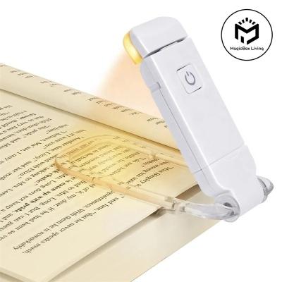 China Doubles as USB Rechargeable LED Bookmark Book Reading Light Adjustable Book Light Portable Eye Protection Shine Bookmark Read Light for sale