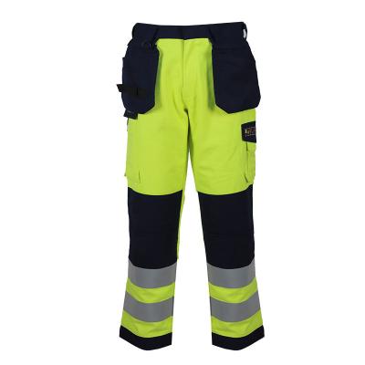 China Anti-Static Flame Retardant Men's Reflective Cargo Trousers Protective Work Pants For Men for sale