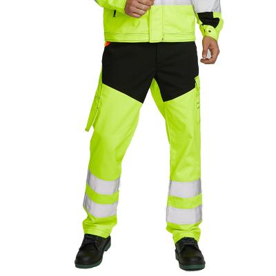 China Two Back Pockets High Quality Workwear Men Safety Cargo Fire Resistant Pants for sale