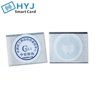 China MINI TAG Custom Design Printing Strong Glue UHF RFID Roll NFC Paper Tag for sale