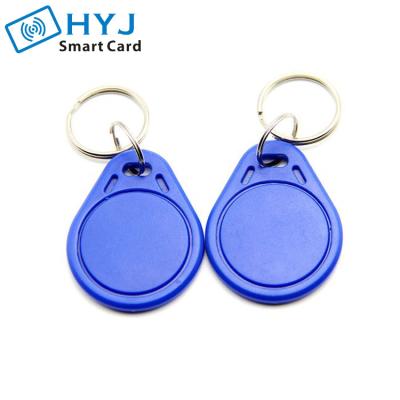 China Waterproof / Waterproof 125Khz EM4200/TK4100 /T5577 ABS RFID Material Key Fob With Logo Printing for sale