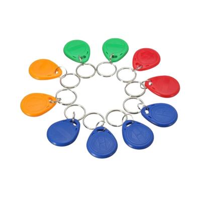 China ABS Waterproof / Waterproof Proximity RFID 125KHz Keyfobs Key Indicator TK4100 ABS With Laser Code for sale