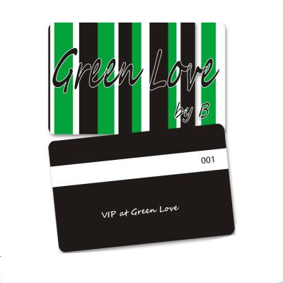 China Customized Offset Printing 4C Plastic Credit Card Size PVC Barcode Plastic Card for sale