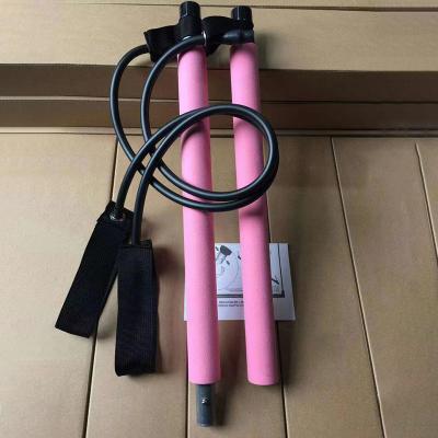 China Yoga Exercise Pilates Stick With Rope For Home Yoga Exercise Fitness Stretch Belts In Stock for sale