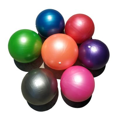 China Around 25cm gym fitness yoga exercise ball thickened high quality frosted supplier for sale