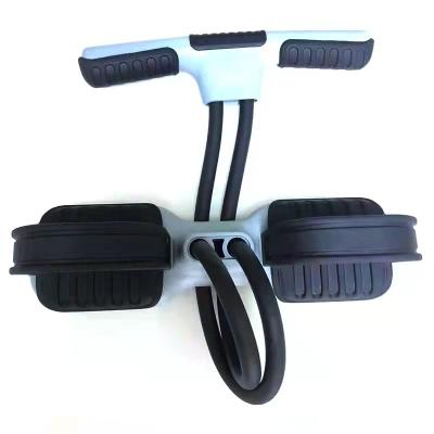 China Indoor ABS Exercise Equipment Pedal Puller Resistance Band Fitness Yoga Pullers Foot Pedal for sale