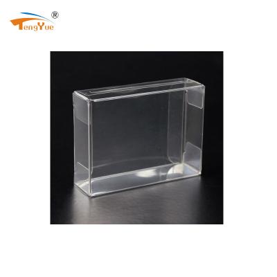 China Recycled materials wholesale transparent clear plastic box for toy packaging for sale