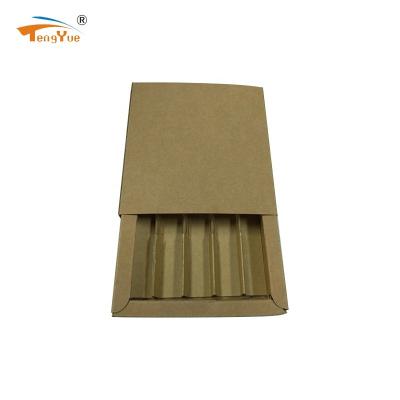 China Recycled materials recycled kraft paper drawer box /drawer box packaging with insert divider for sale