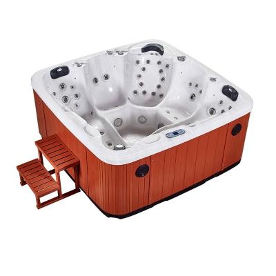 China Family Spa Baths 69pcs Outdoor Air Jet Hot Tub 1500L (Approx) for sale