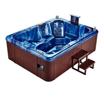 China Factory Joyspa JY8002 Free Outdoor Spa Jet Spa Massage Bath Hot Tub 6 Person With Ozone for sale