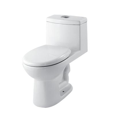 China Direct Sanitary Ware Double-Flow HUIDA Factory Supply WC Jet Ceramic Siphon One-Piece Strap Toilet for sale