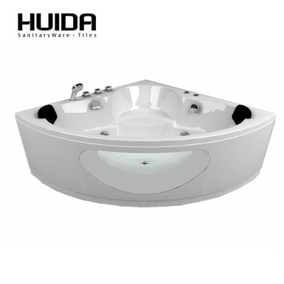 China HUIDA Eco-friendly Material Acrylic Round Corner Bathtub Bath Spa Tubs DS2823 for sale