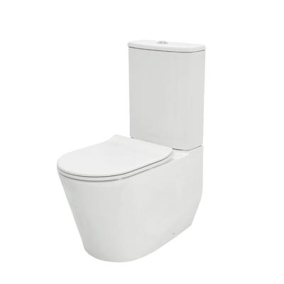 China Double-flush HUIDA Bathroom Ceramic Washdown Toilet Floor Floor P-trap 180mm Toilet for sale