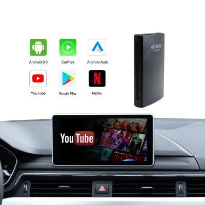 China Mini ApplePie CarPlay AI Box Netflix 4G Sim Card Slot 4+64G Automotive Smart carplay box IOS Android 9.0 for sale