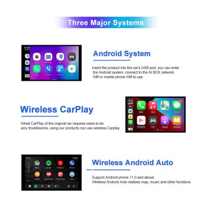 China China-chic New For Volkswagen Kia Toyota Carplay Mini Android Box Carplay AI Box Car Multimedia-Player UX999 4+64G Audio Wireless Navigation for sale