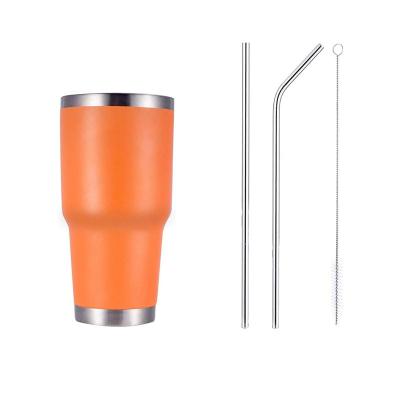 China Viable Hot Sale Sublimaze Mug With Straw Tumbler For Colleague for sale