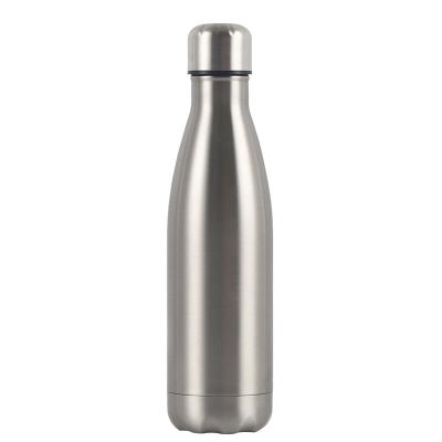 China 500ml Vacuum Sustainable Sports Double Wall Copper Stainless Steel Cola Shape Drink Insulated Water Bottles With Custom Logo for sale