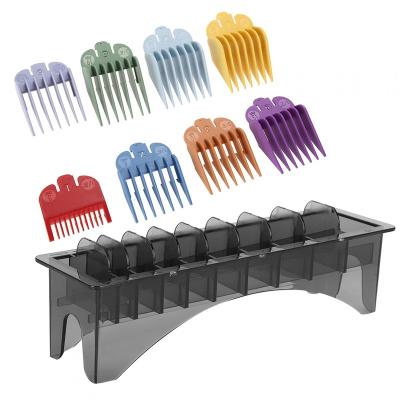 China 10 Grid Viable Electric Clipper Comb Organizer Guide Comb Storage Case for sale