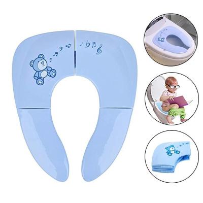 China Easily portable and great for travel. Portable Folding Travel Toilet Training Baby Potty Seat for sale