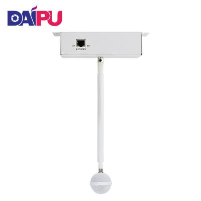 China DAIPU DP-M8301 Omnidirectional Classroom Cable Suspended Ceiling Suspended Pick Up Hidden Ceiling Mounted Teaching Microphone for sale