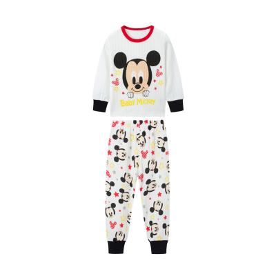 China New Anti-wrinkle Children's Clothing Home Clothing Set Winter Autumn Children's Underwear Set Korean Cotton Children's Autumn Clothes for sale