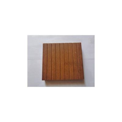 China Modern High Density Outdoor Decking Flooring Strand Woven Bamboo Composite Decking 18-20mm for sale