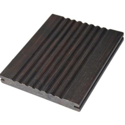 China High Quality Bamboo Strand Woven Planks Traditional Dark Carbonized Exterior Flooring for sale