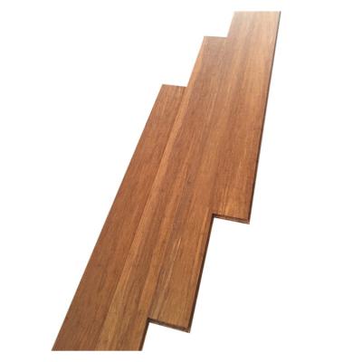 China 100% Pure Traditional Compressed Bamboo Solid Woven Indoor Bamboo Strand Flooring Parquet 14mm for sale